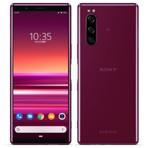 画像: Sony Xperia 5 128GB SIMフリー レッド　